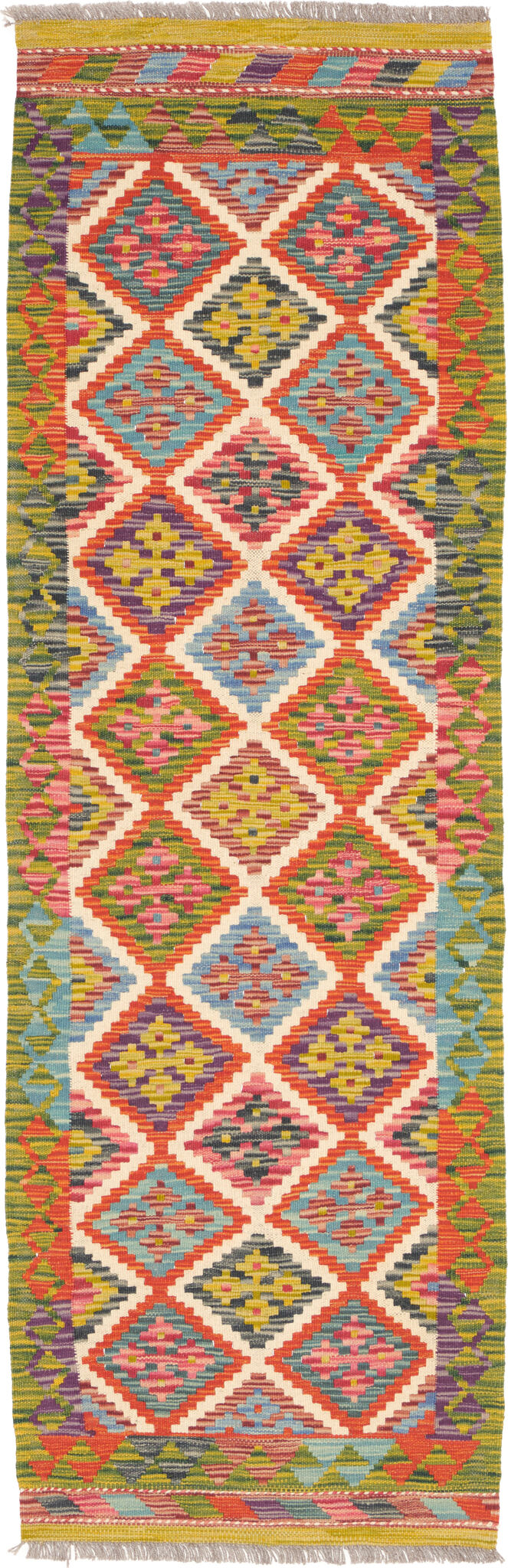 Kelim 63 × 201 cm