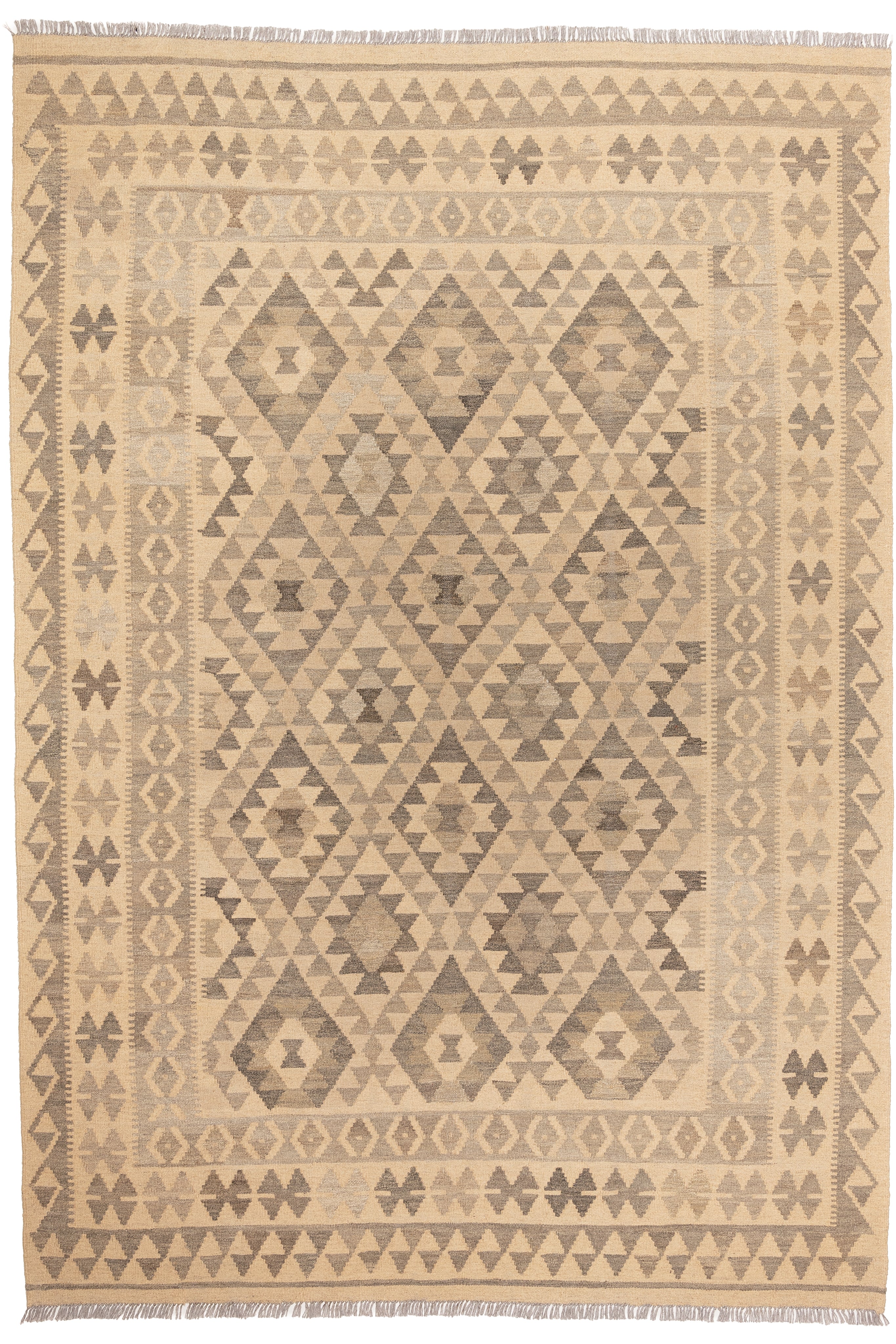 Afghanischer Kelim – 248 × 171 cm – handgewebt aus Schurwolle