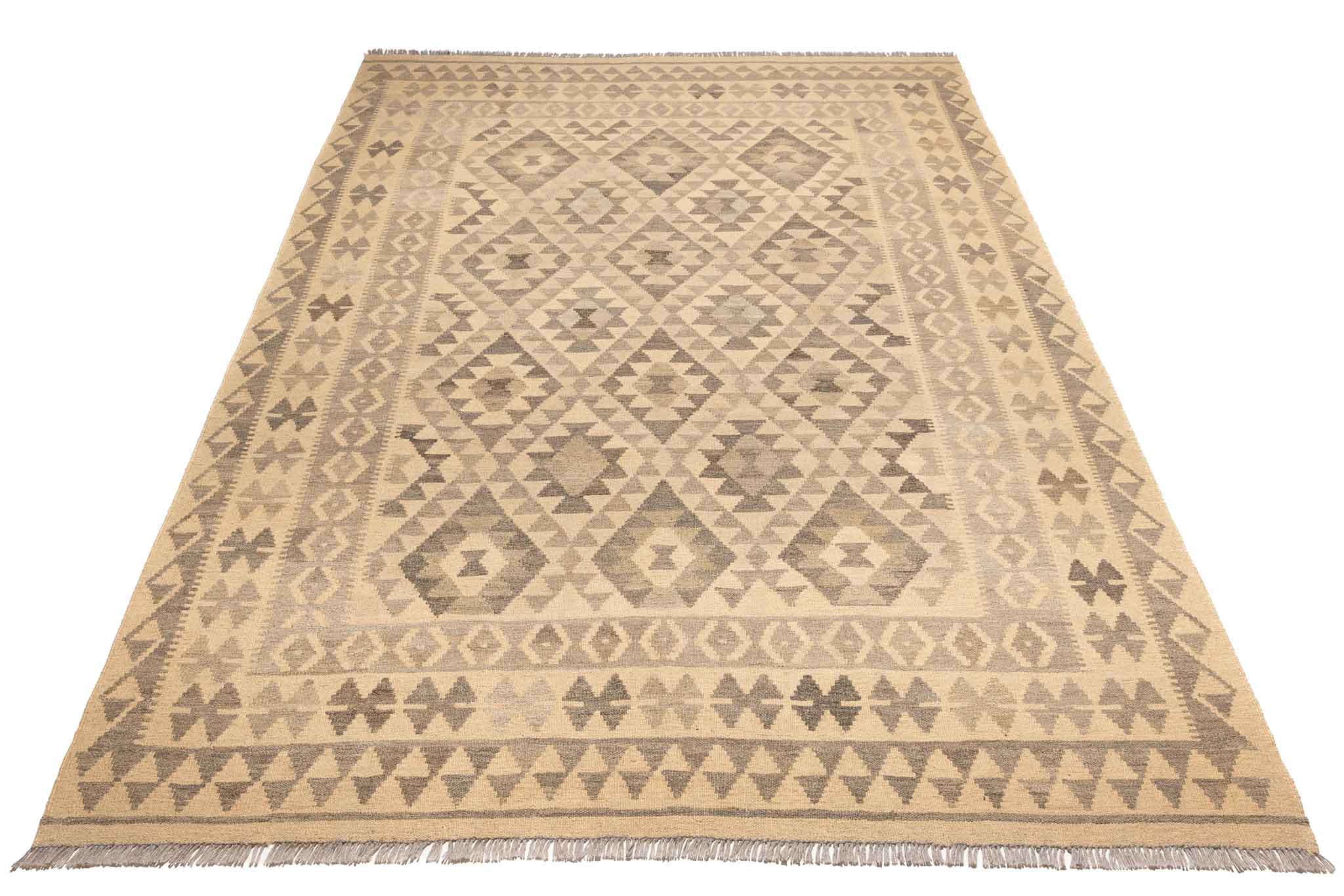 Afghanischer Kelim – 248 × 171 cm – handgewebt aus Schurwolle