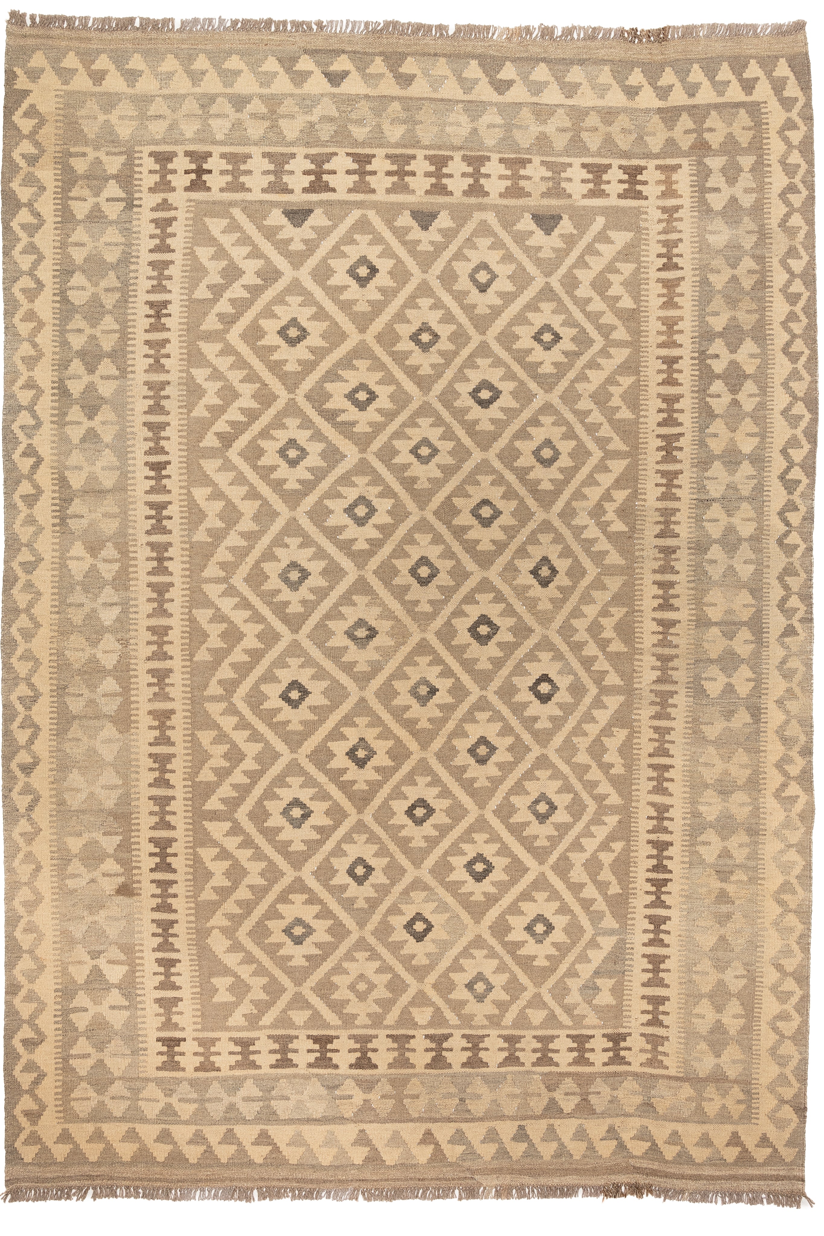 Afghanischer Kelim – 250 × 174 cm – handgewebt aus Schurwolle