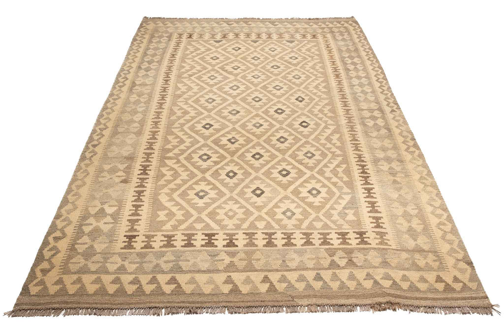 Afghanischer Kelim – 250 × 174 cm – handgewebt aus Schurwolle