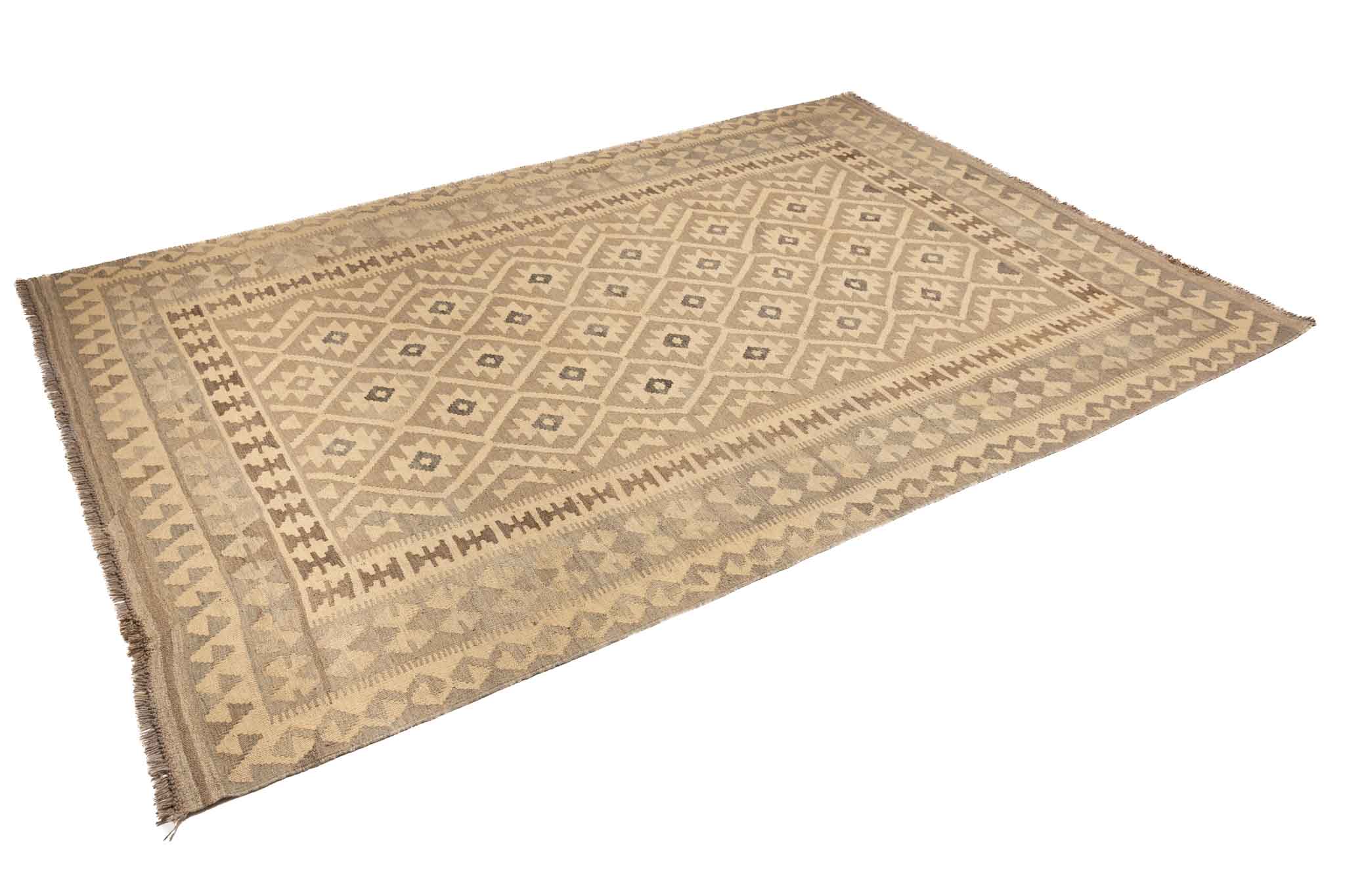 Afghanischer Kelim – 250 × 174 cm – handgewebt aus Schurwolle