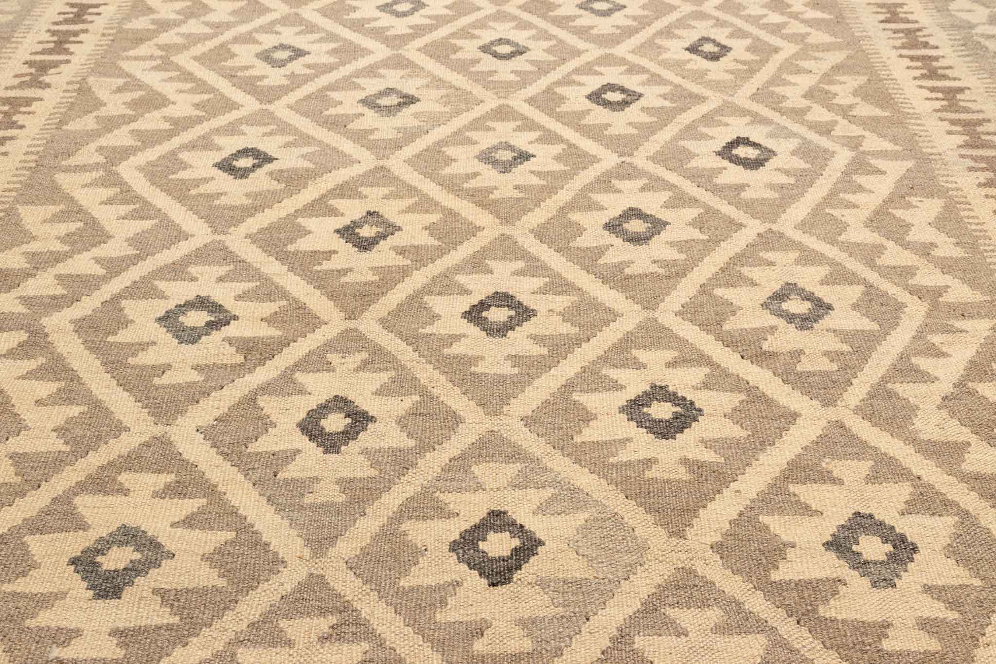 Afghanischer Kelim – 250 × 174 cm – handgewebt aus Schurwolle