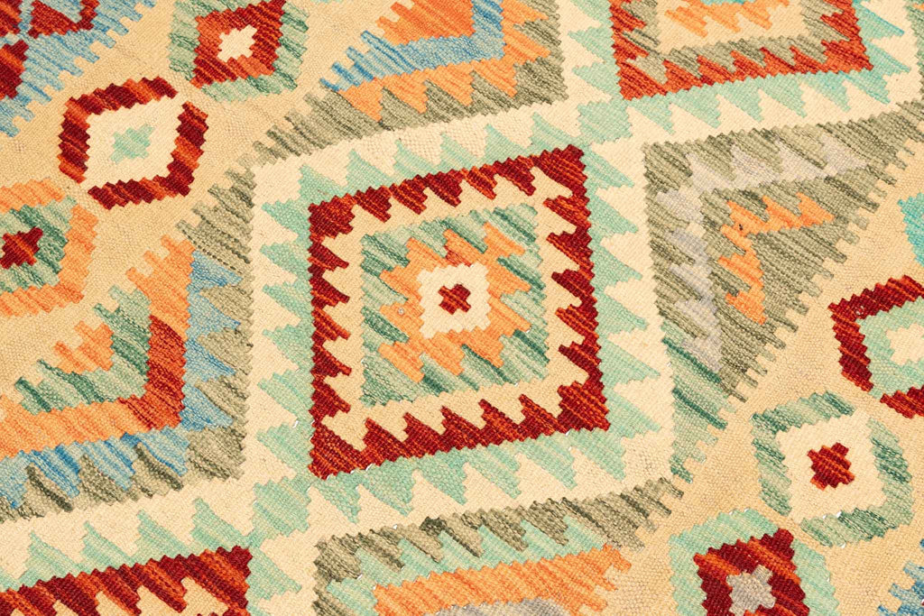 Afghanischer Kelim – 156 × 100 cm – handgewebt aus Schurwolle