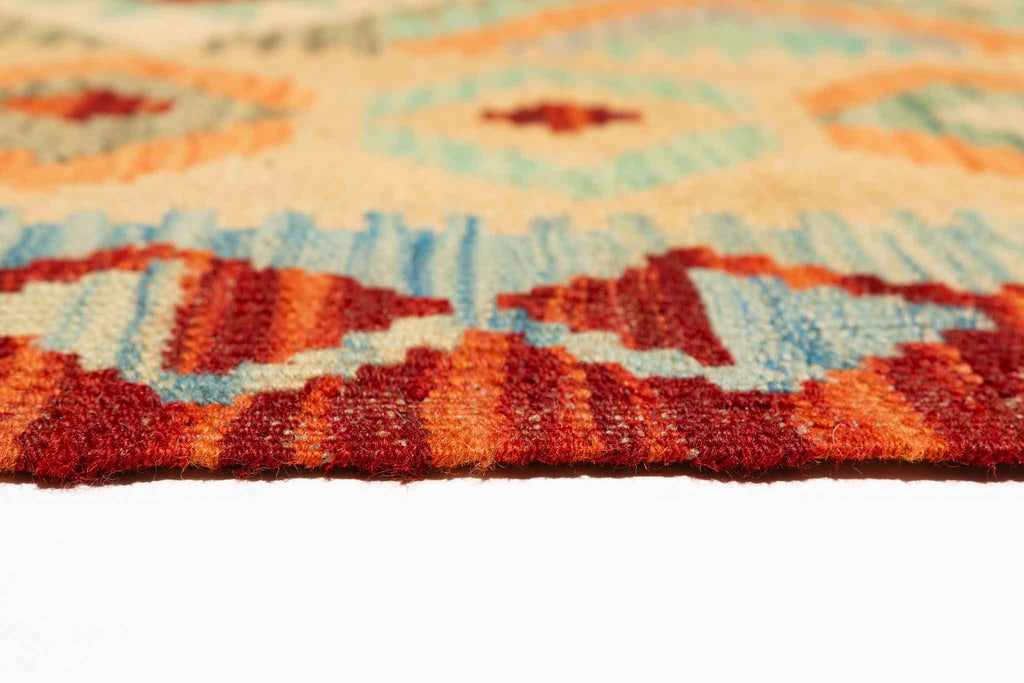 Afghanischer Kelim – 156 × 100 cm – handgewebt aus Schurwolle