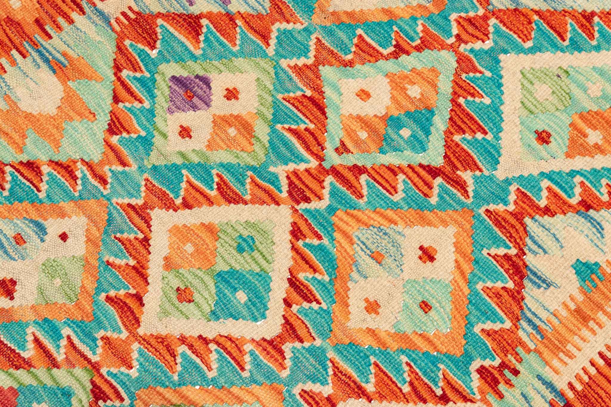 Afghanischer Kelim – 153 × 100 cm – handgewebt aus Schurwolle