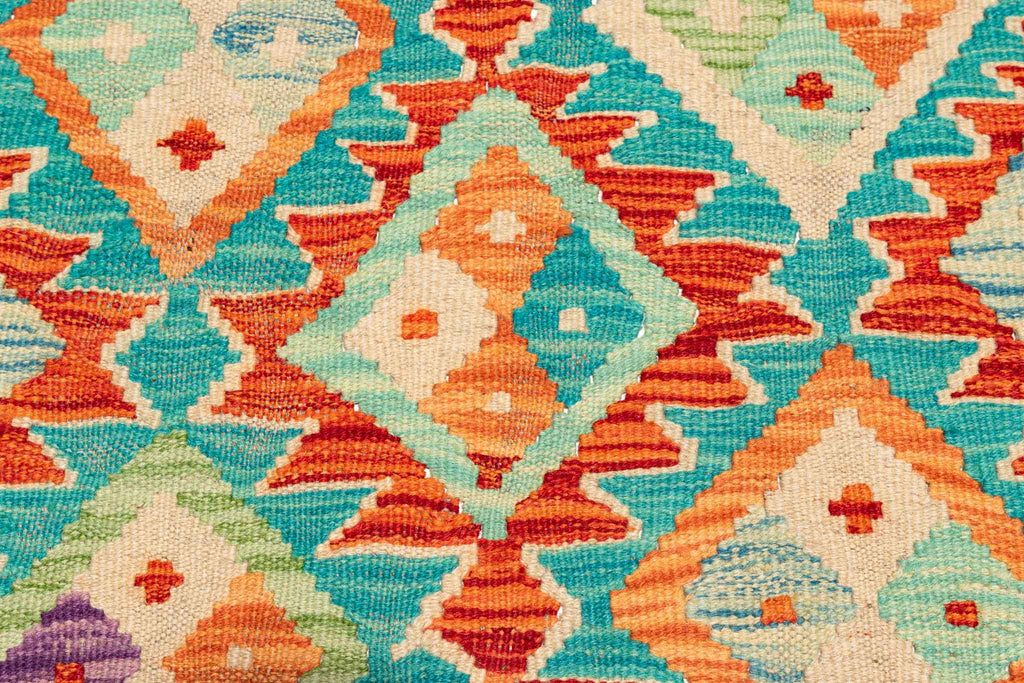 Afghanischer Kelim – 153 × 100 cm – handgewebt aus Schurwolle