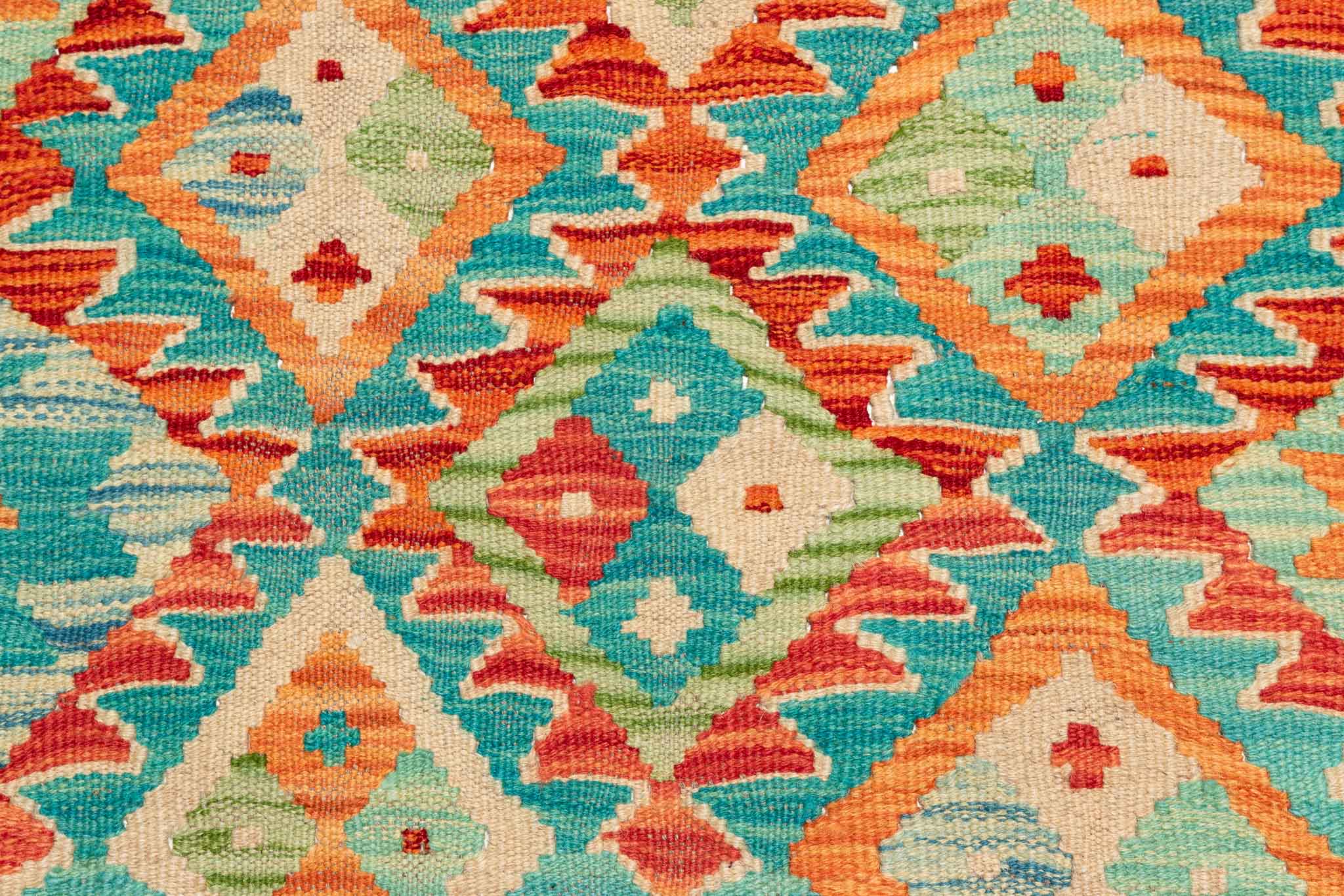 Afghanischer Kelim – 153 × 100 cm – handgewebt aus Schurwolle