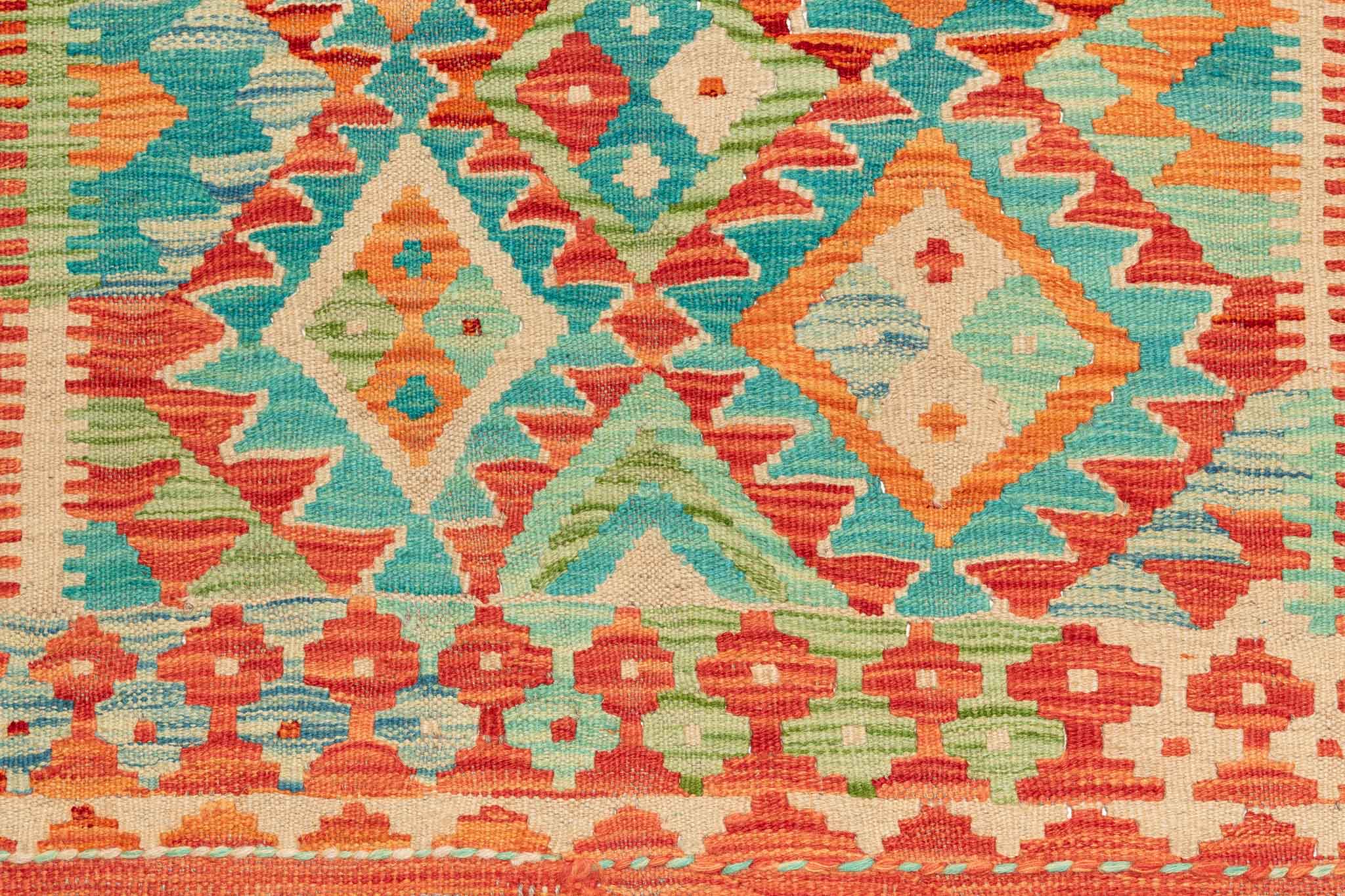 Afghanischer Kelim – 153 × 100 cm – handgewebt aus Schurwolle