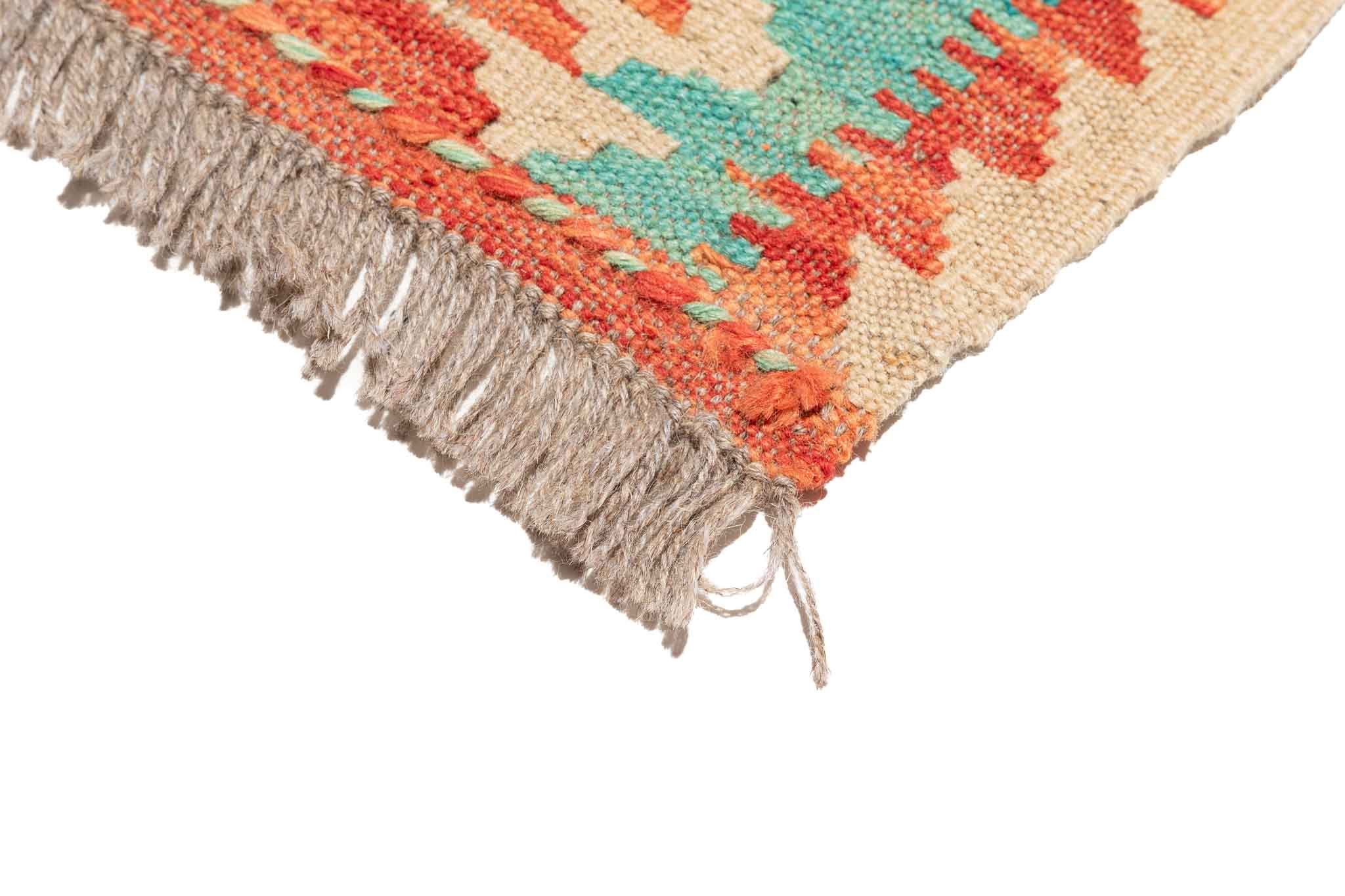 Afghanischer Kelim – 153 × 100 cm – handgewebt aus Schurwolle