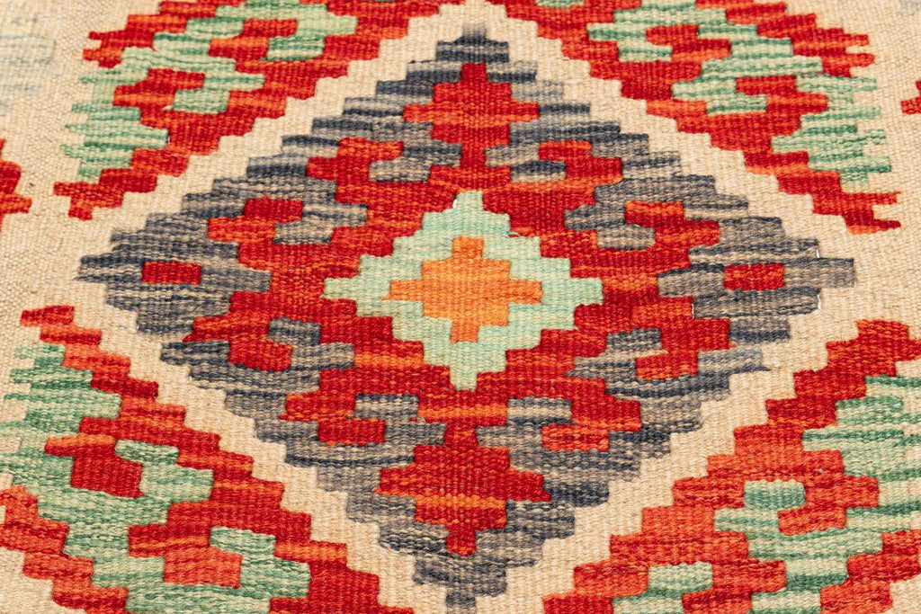 Afghanischer Kelim – 150 × 100 cm – handgewebt aus Schurwolle