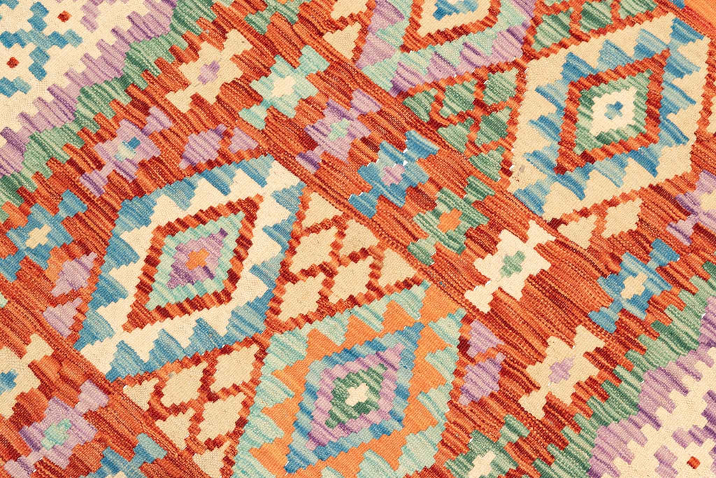 Afghanischer Kelim – 142 × 98 cm – handgewebt aus Schurwolle