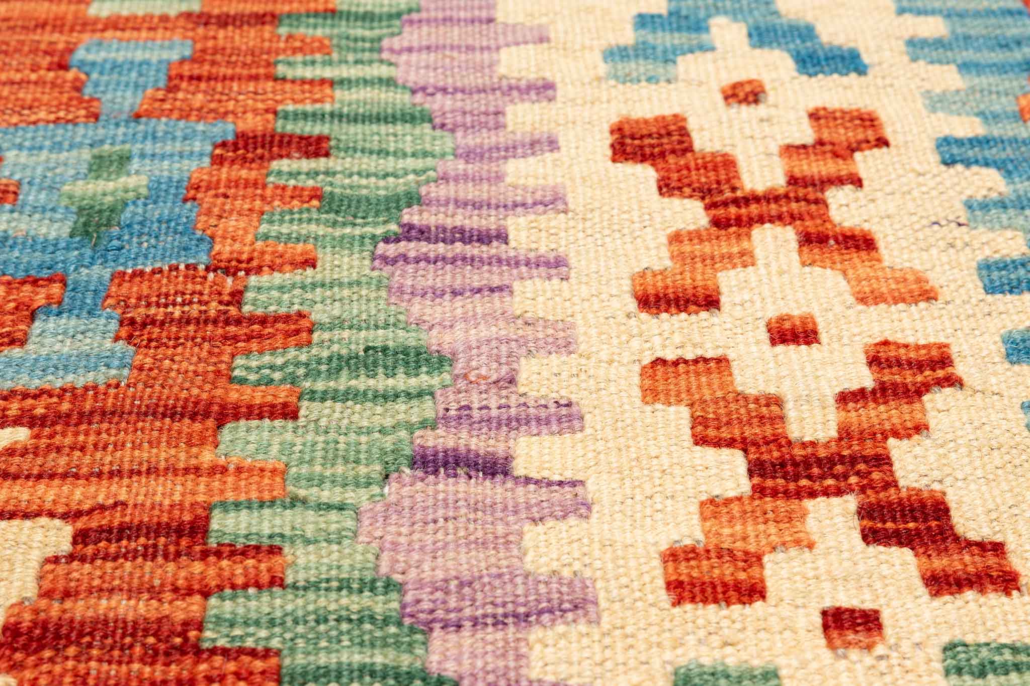 Afghanischer Kelim – 142 × 98 cm – handgewebt aus Schurwolle