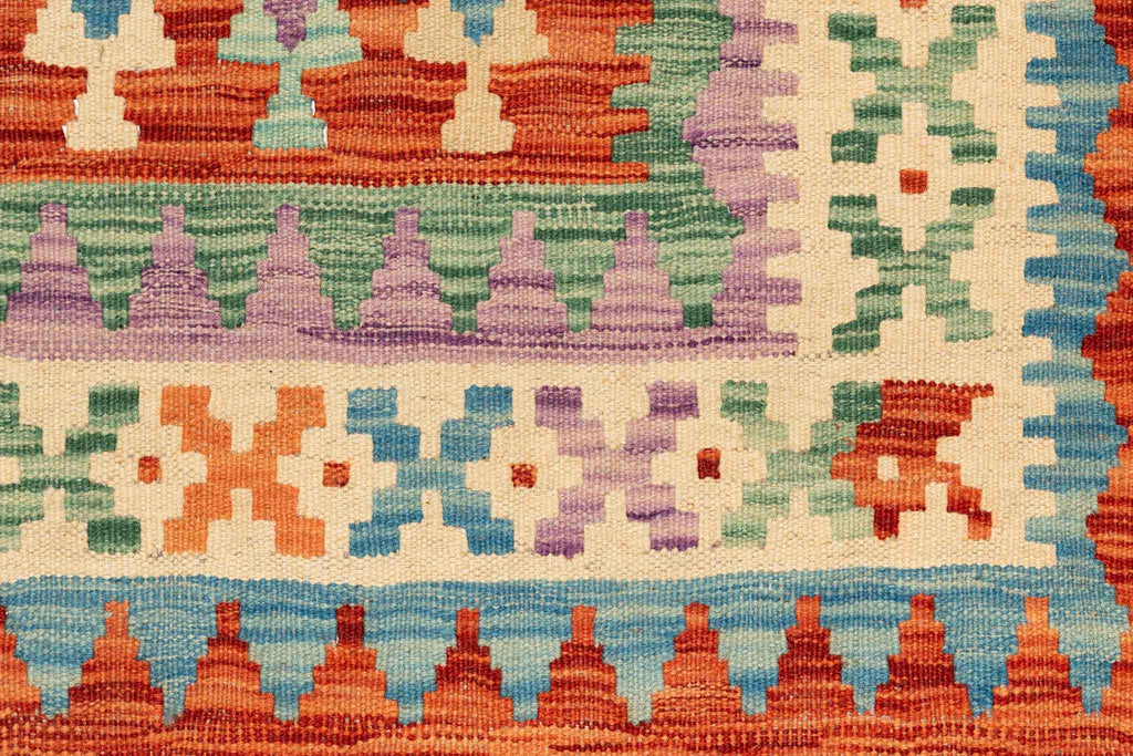 Afghanischer Kelim – 142 × 98 cm – handgewebt aus Schurwolle