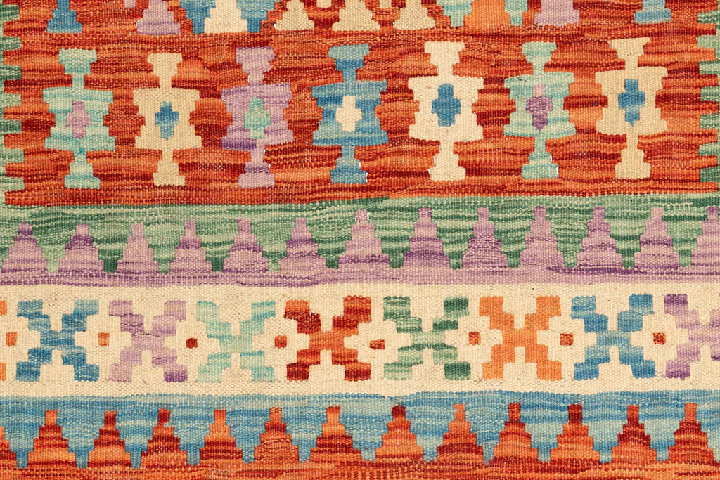 Afghanischer Kelim – 142 × 98 cm – handgewebt aus Schurwolle