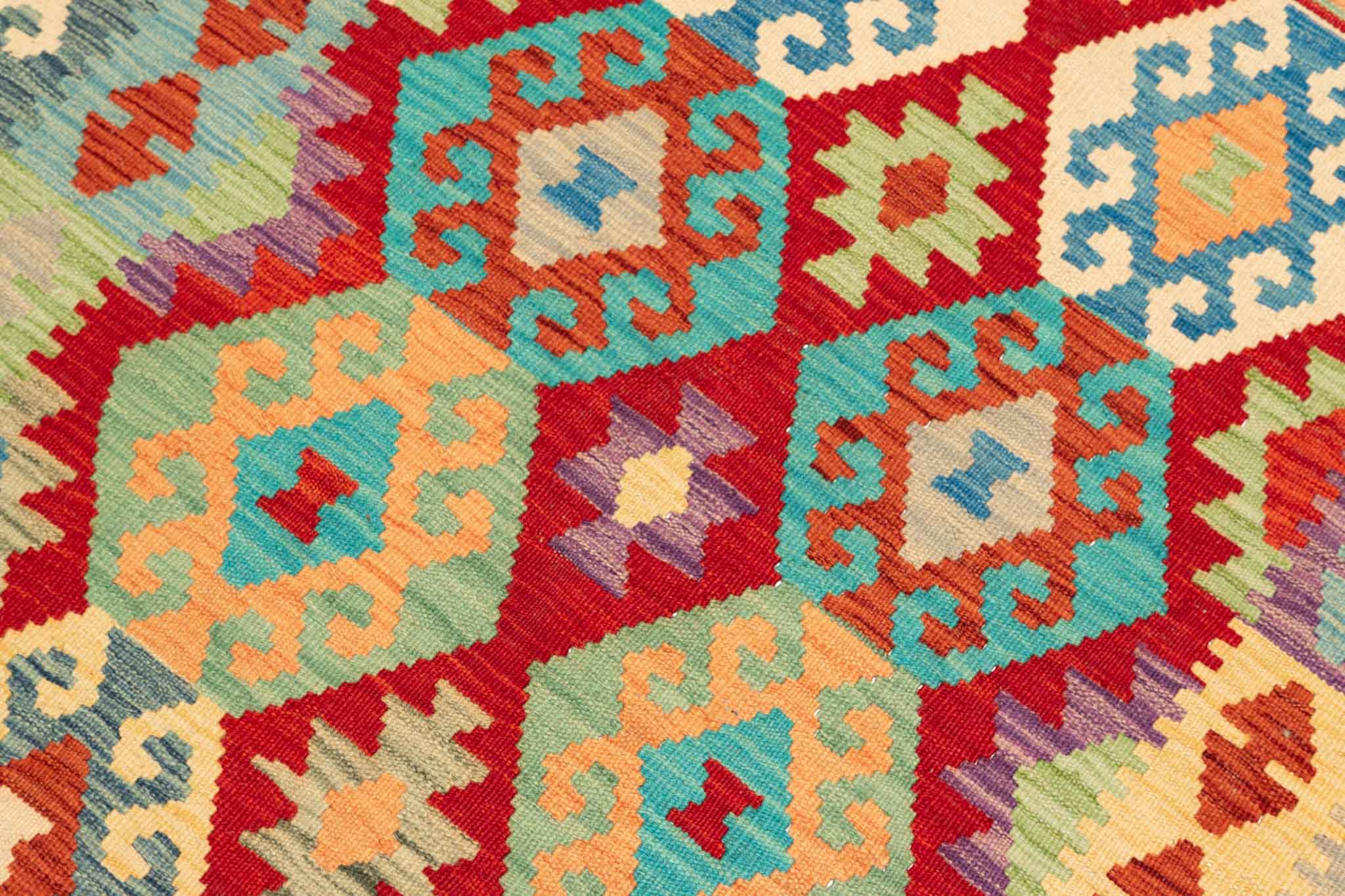 Afghanischer Kelim – 152 × 107 cm – handgewebt aus Schurwolle