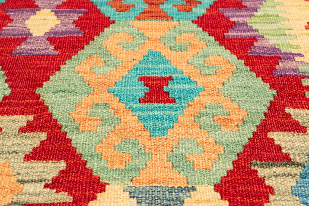 Afghanischer Kelim – 152 × 107 cm – handgewebt aus Schurwolle