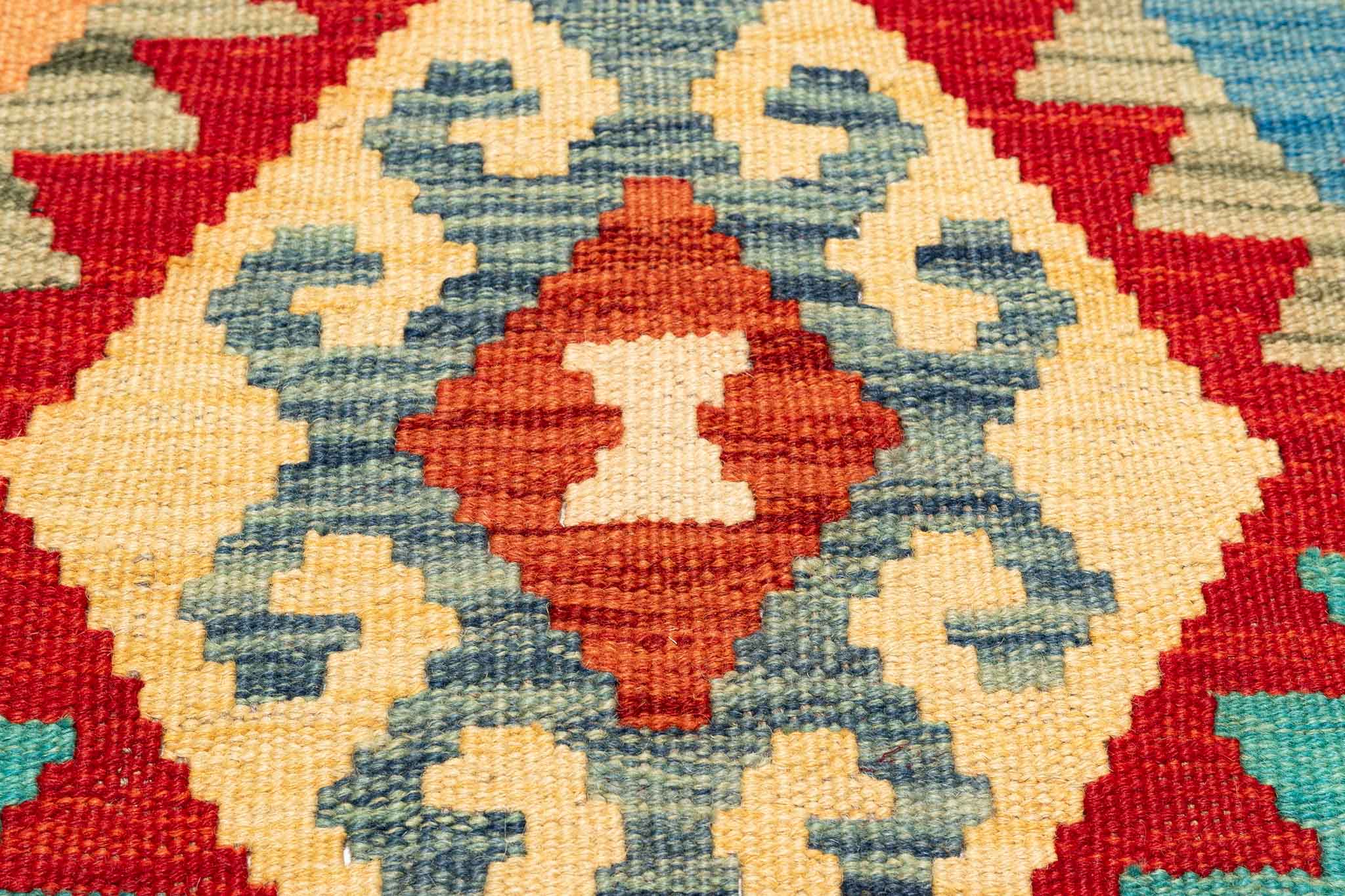 Afghanischer Kelim – 152 × 107 cm – handgewebt aus Schurwolle