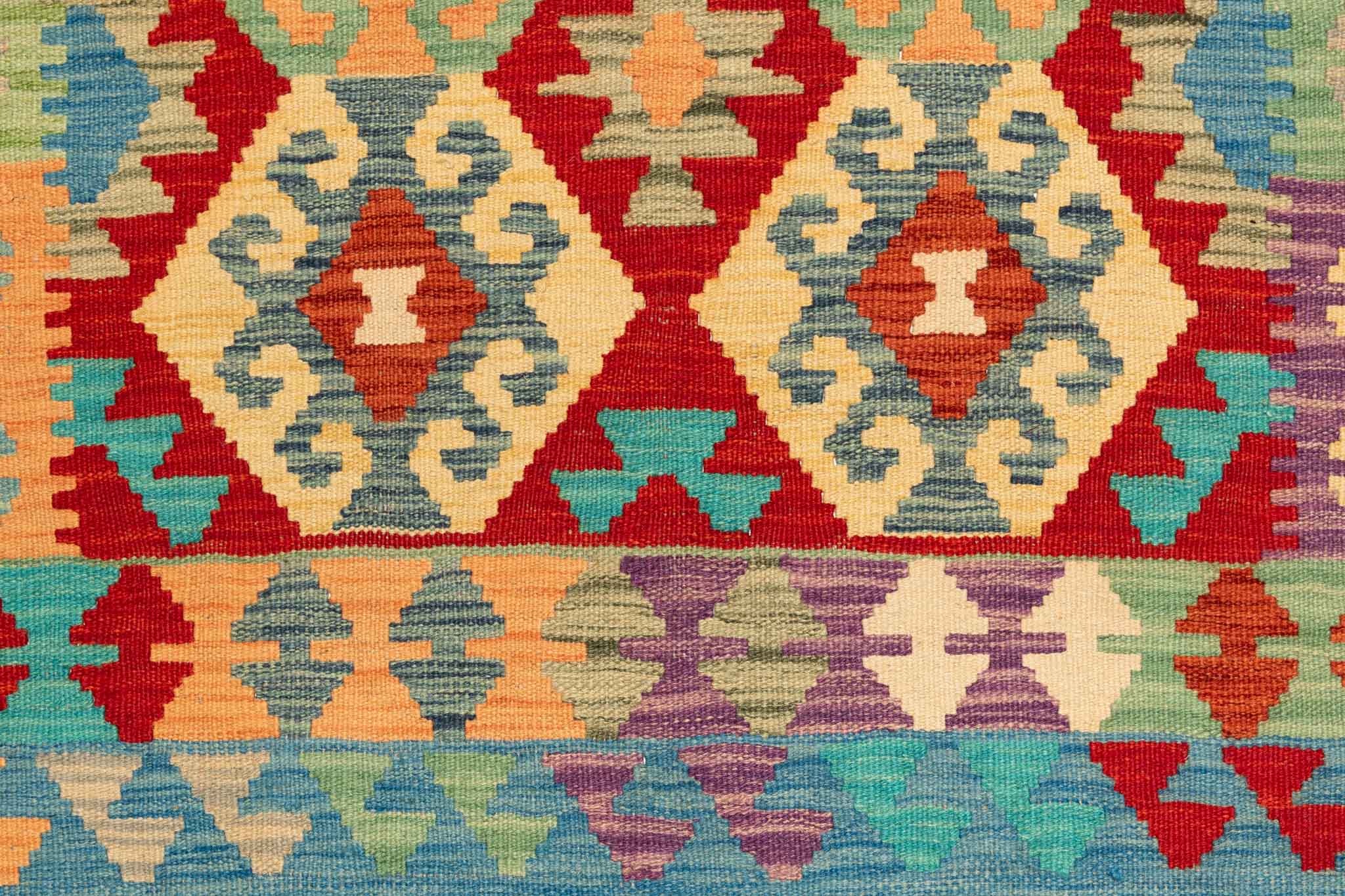 Afghanischer Kelim – 152 × 107 cm – handgewebt aus Schurwolle