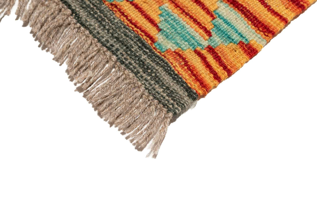 Afghanischer Kelim – 189 × 117 cm – handgewebt aus Schurwolle