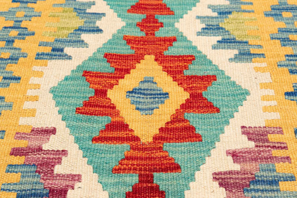 Afghanischer Kelim – 166 × 110 cm – handgewebt aus Schurwolle