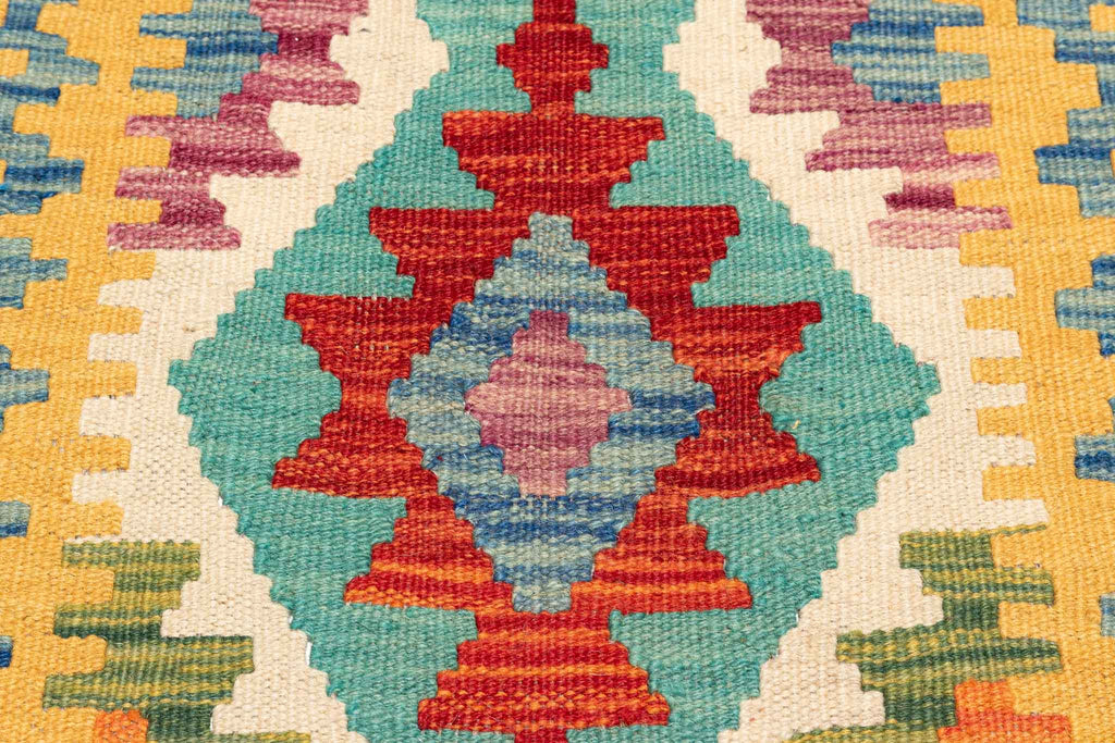 Afghanischer Kelim – 166 × 110 cm – handgewebt aus Schurwolle