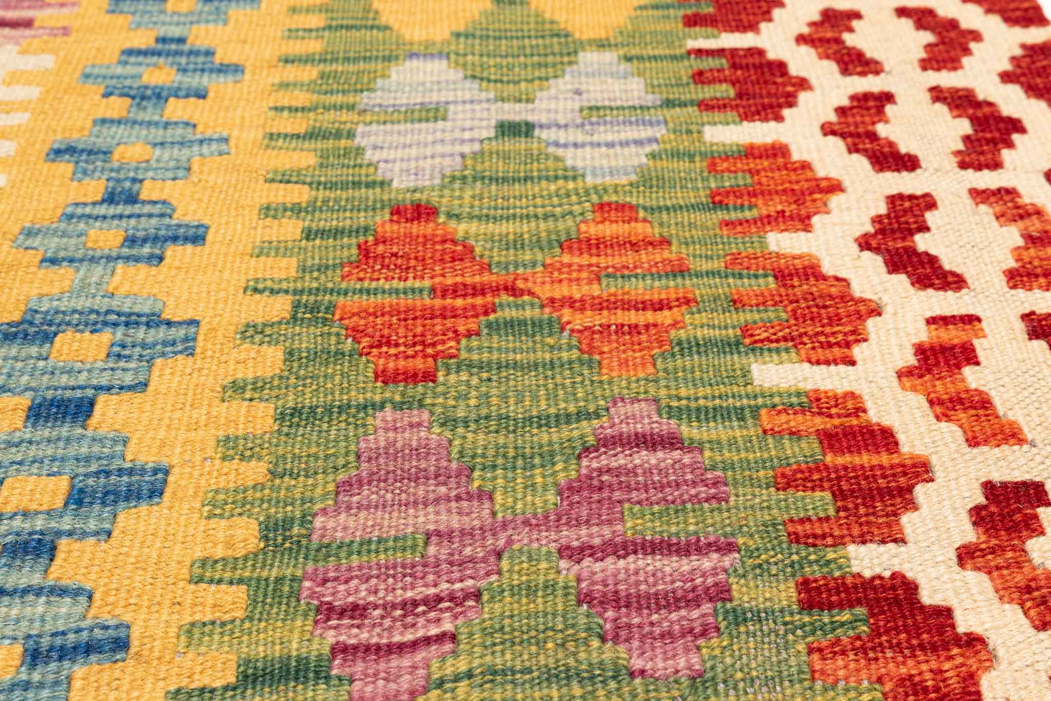 Afghanischer Kelim – 166 × 110 cm – handgewebt aus Schurwolle