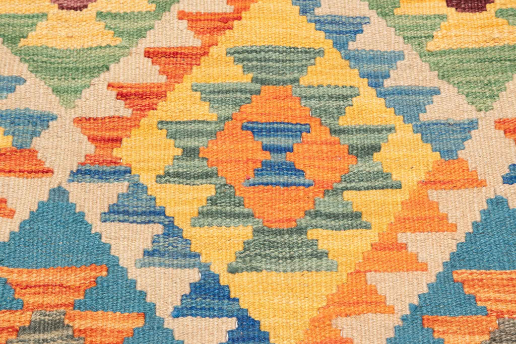 Afghanischer Kelim – 180 × 125 cm – handgewebt aus Schurwolle