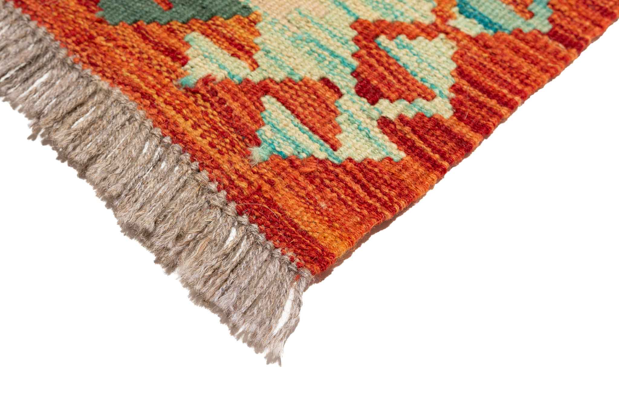 Afghanischer Kelim – 180 × 125 cm – handgewebt aus Schurwolle