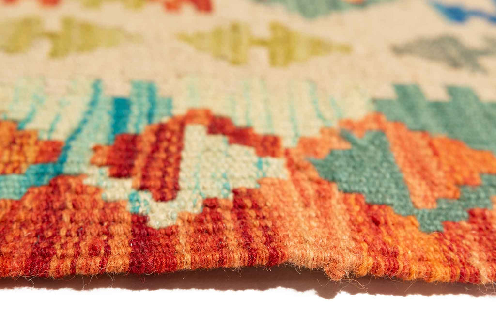 Afghanischer Kelim – 180 × 125 cm – handgewebt aus Schurwolle