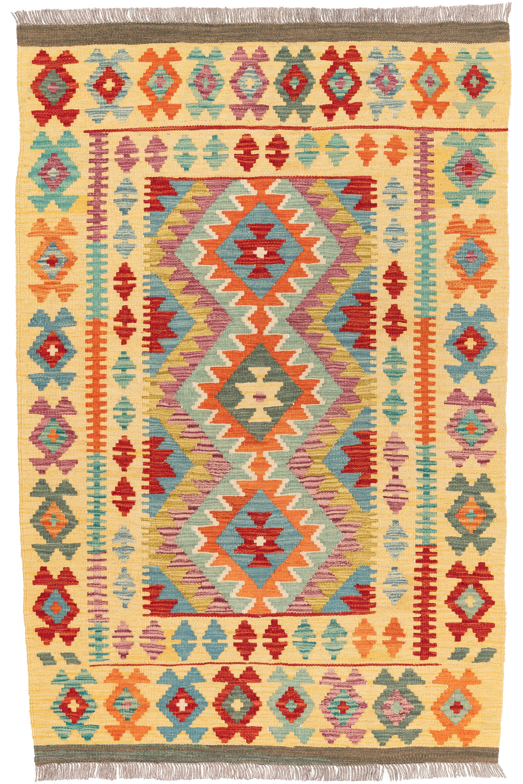 Afghanischer Kelim – 179 × 117 cm – handgewebt aus Schurwolle