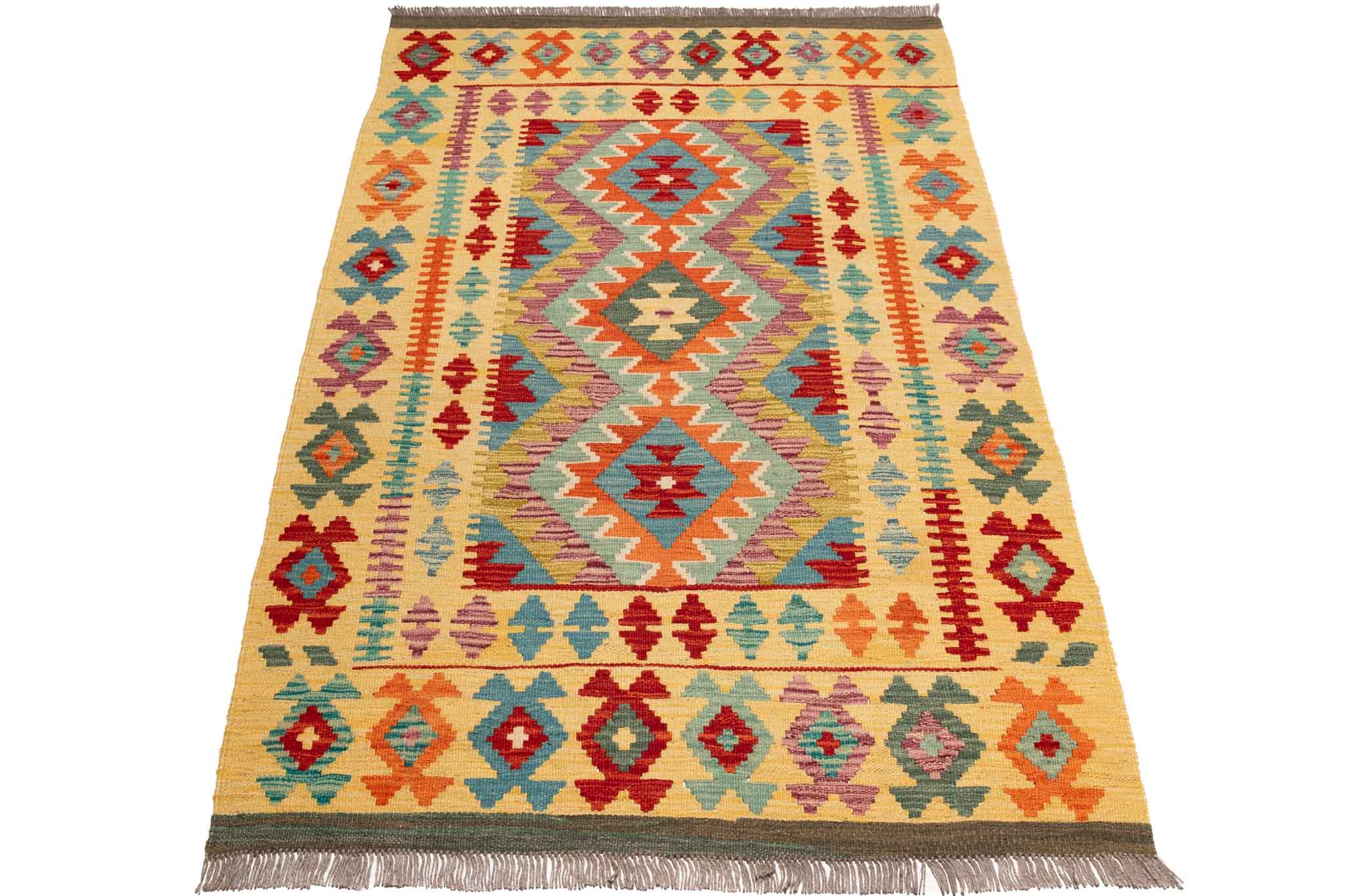 Afghanischer Kelim – 179 × 117 cm – handgewebt aus Schurwolle