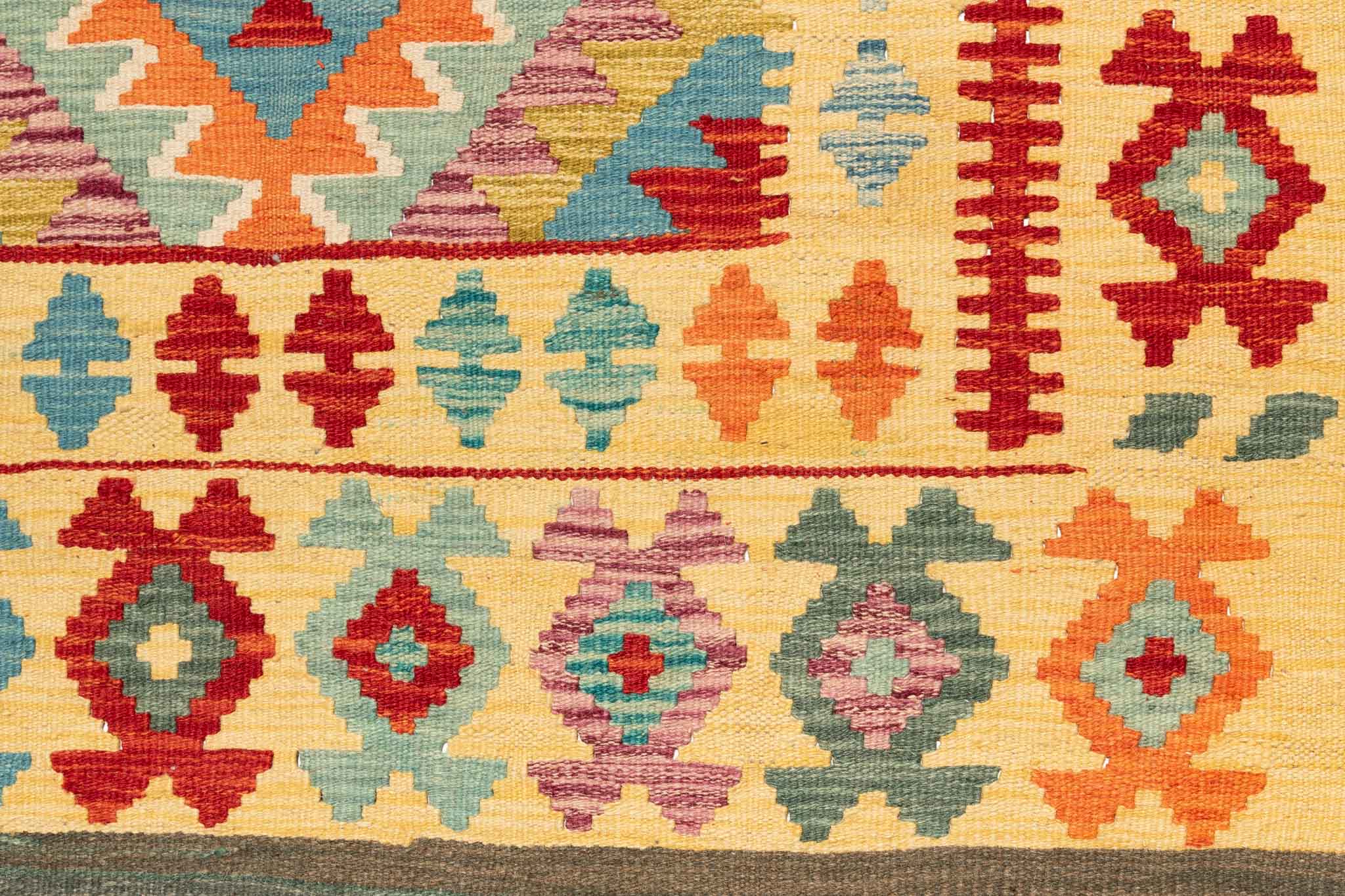 Afghanischer Kelim – 179 × 117 cm – handgewebt aus Schurwolle