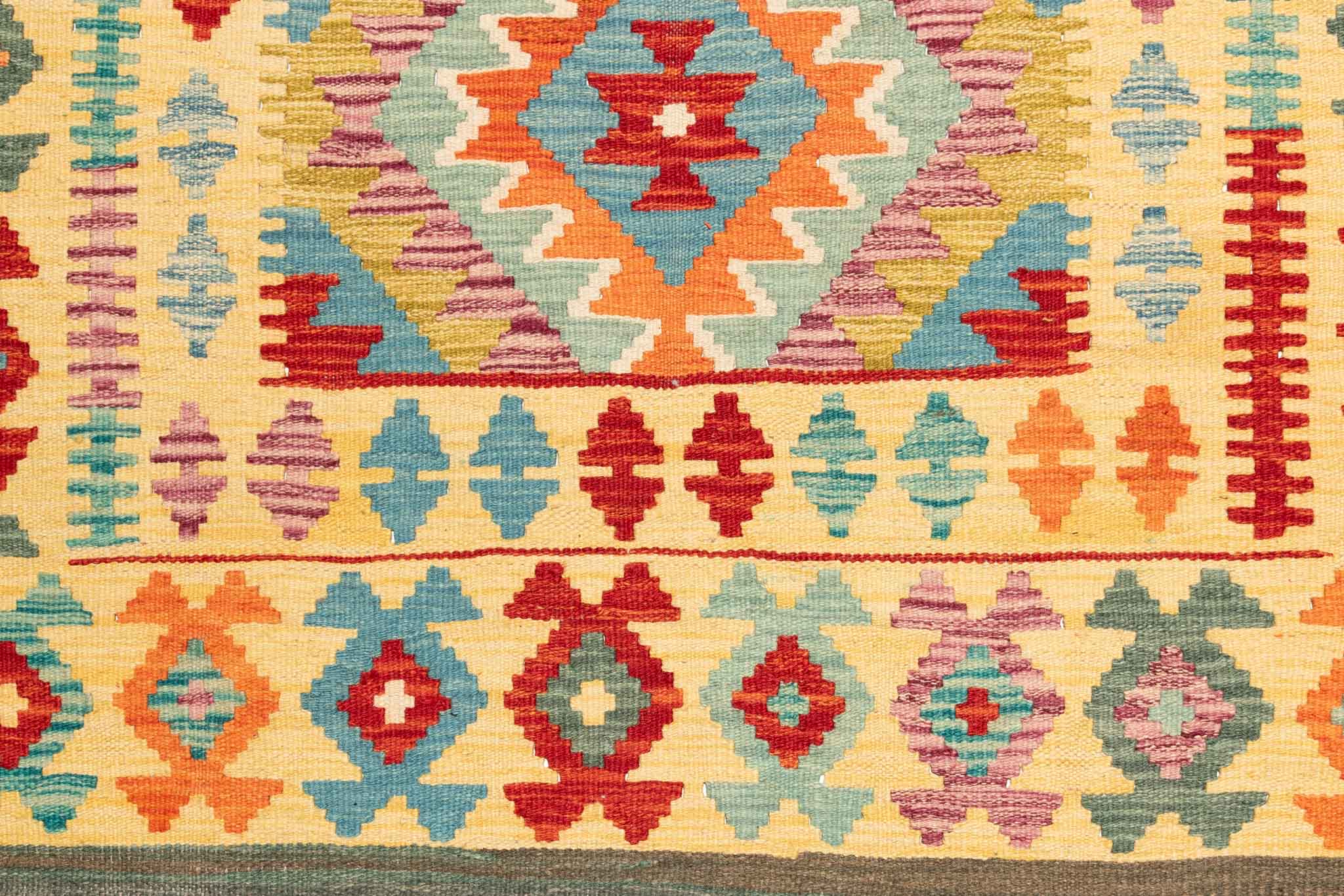 Afghanischer Kelim – 179 × 117 cm – handgewebt aus Schurwolle