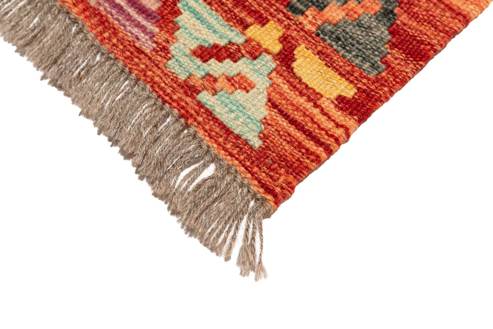 Afghanischer Kelim – 190 × 120 cm – handgewebt aus Schurwolle