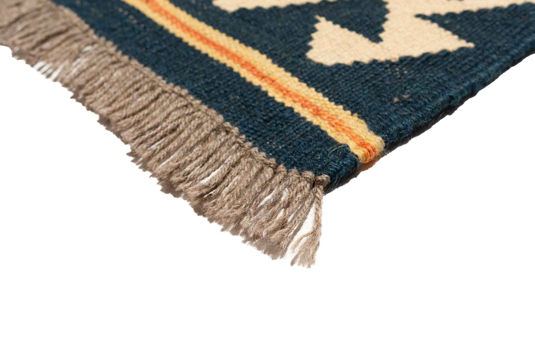 Afghanischer Kelim – 205 × 148 cm – handgewebt aus Schurwolle