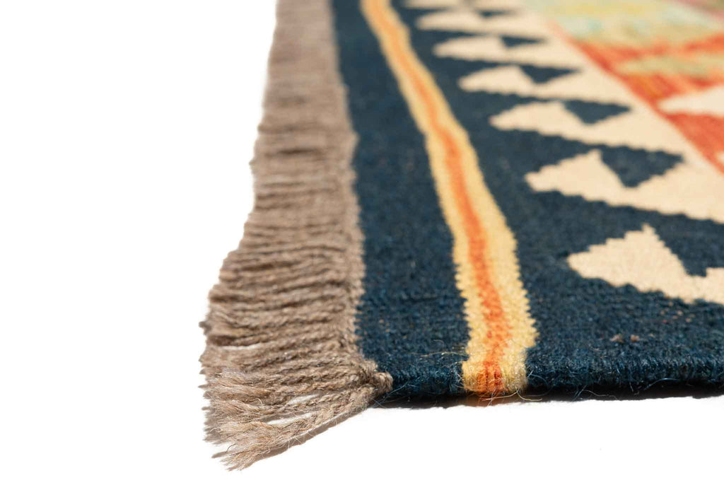 Afghanischer Kelim – 205 × 148 cm – handgewebt aus Schurwolle