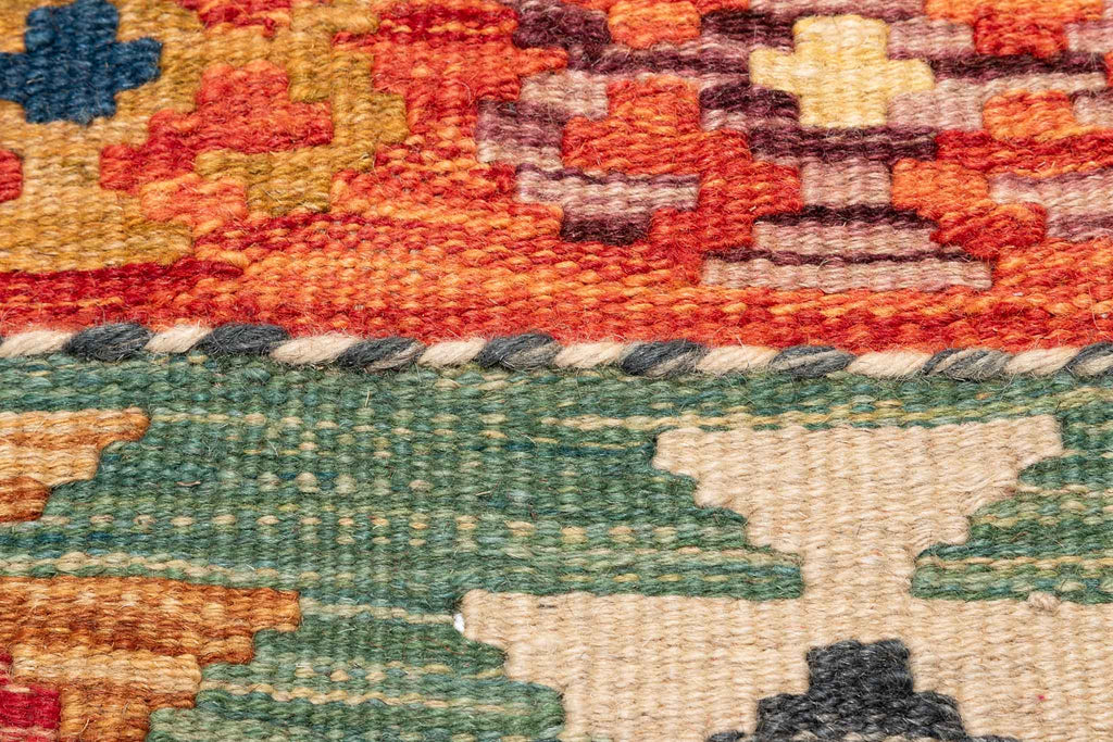 Afghanischer Kelim – 236 × 146 cm – handgewebt aus Schurwolle