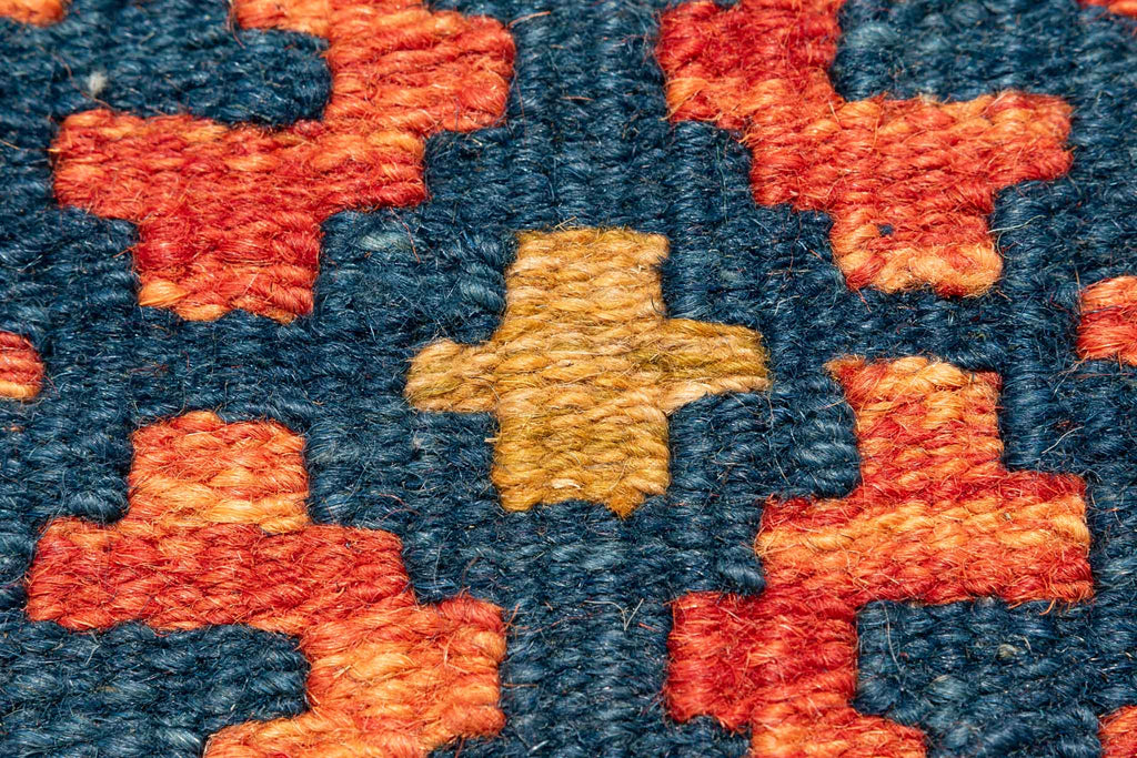 Afghanischer Kelim – 236 × 146 cm – handgewebt aus Schurwolle