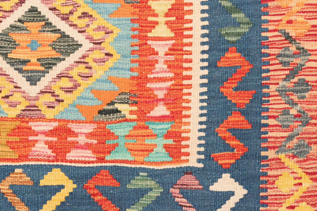 Afghanischer Kelim – 230 × 145 cm – handgewebt aus Schurwolle