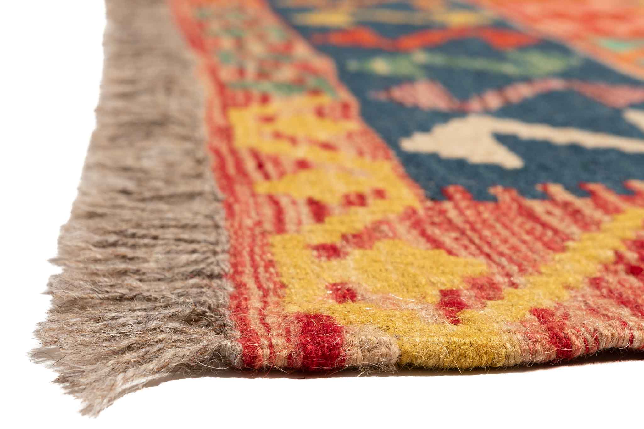 Afghanischer Kelim – 230 × 145 cm – handgewebt aus Schurwolle