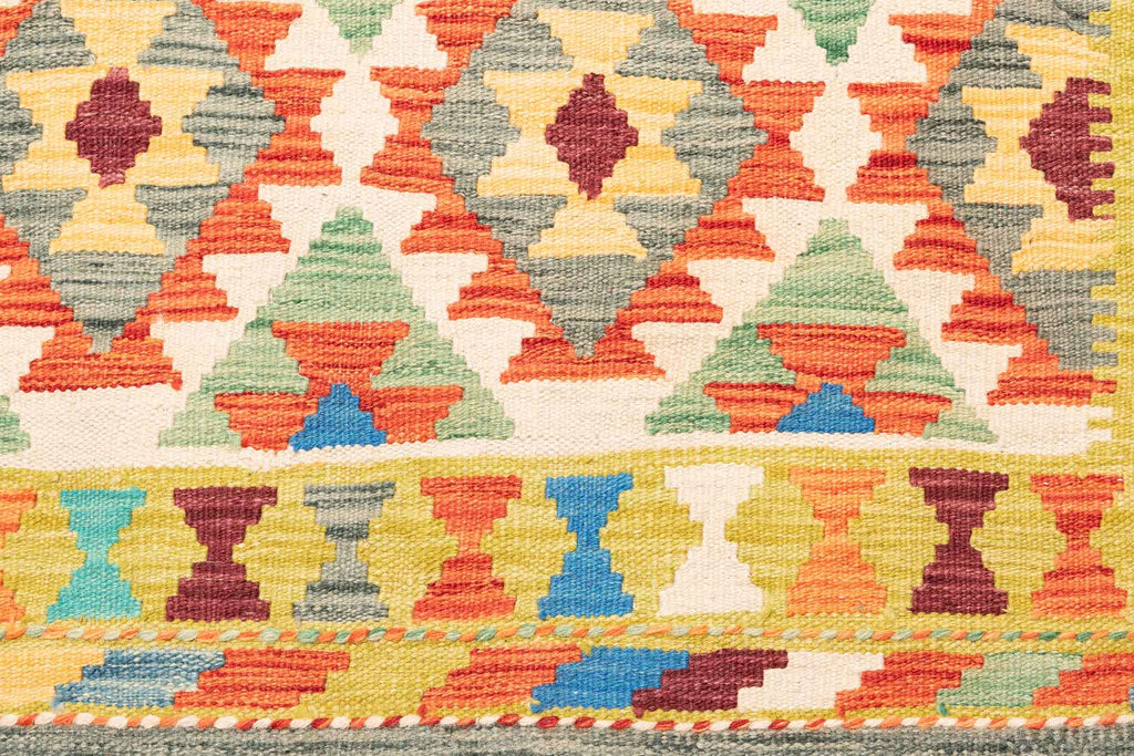 Afghanischer Kelim – 236 × 168 cm – handgewebt aus Schurwolle