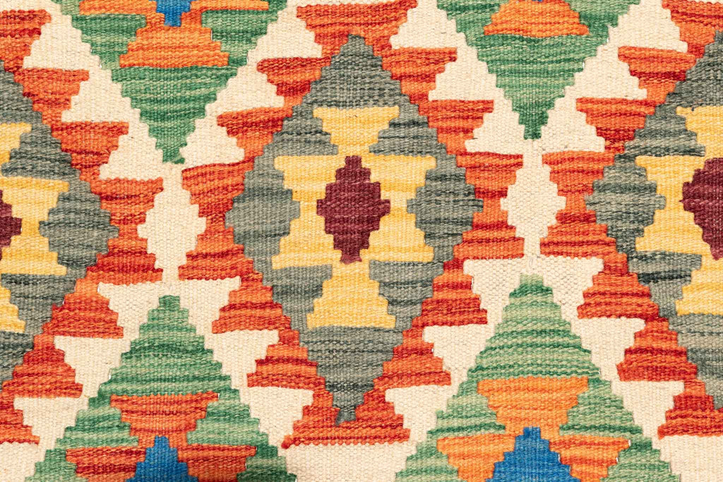 Afghanischer Kelim – 236 × 168 cm – handgewebt aus Schurwolle
