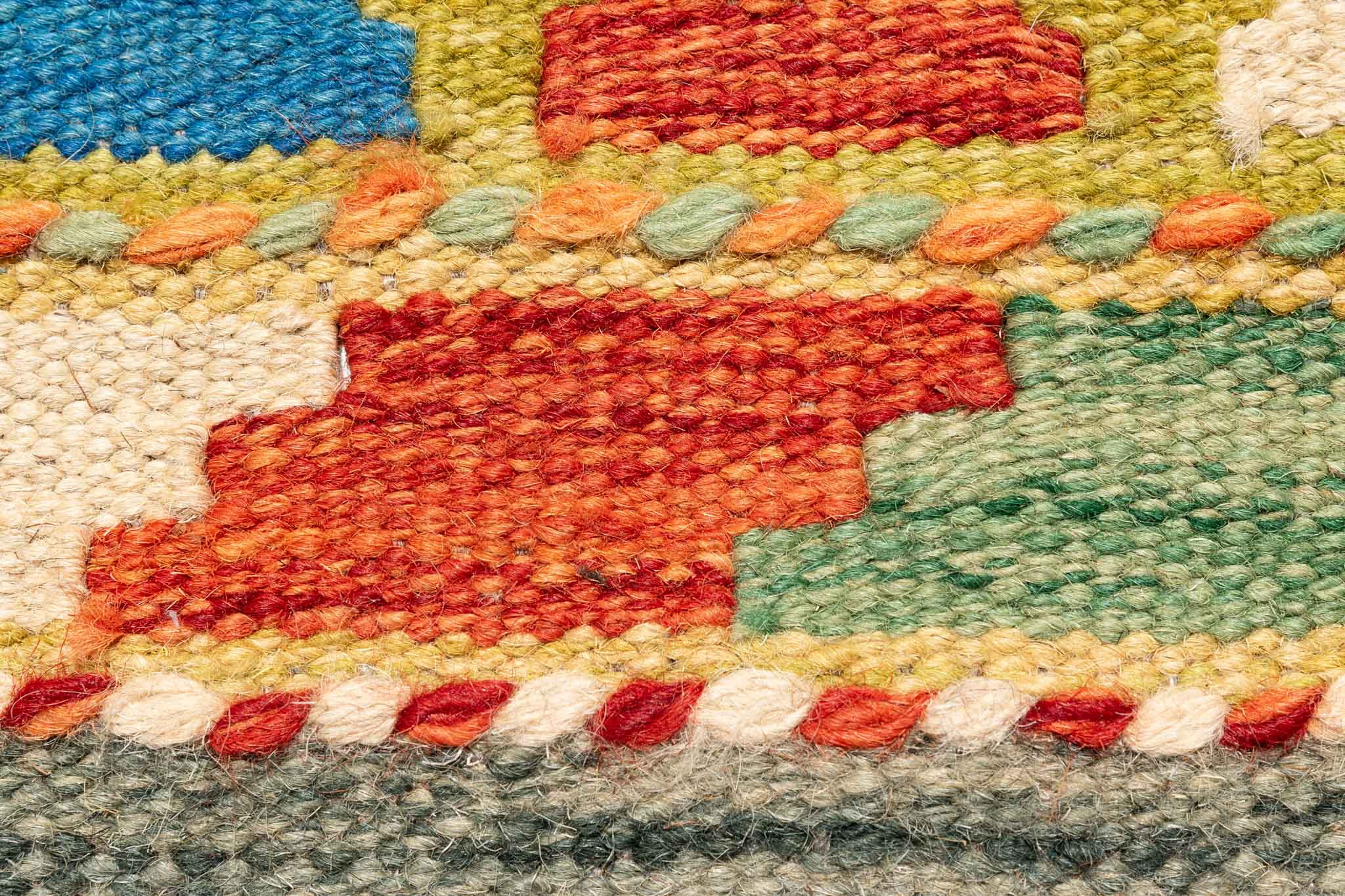 Afghanischer Kelim – 236 × 168 cm – handgewebt aus Schurwolle