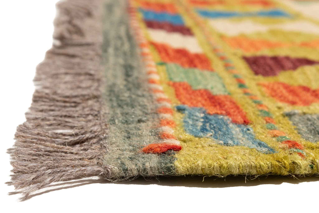 Afghanischer Kelim – 236 × 168 cm – handgewebt aus Schurwolle