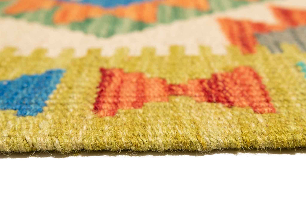 Afghanischer Kelim – 236 × 168 cm – handgewebt aus Schurwolle