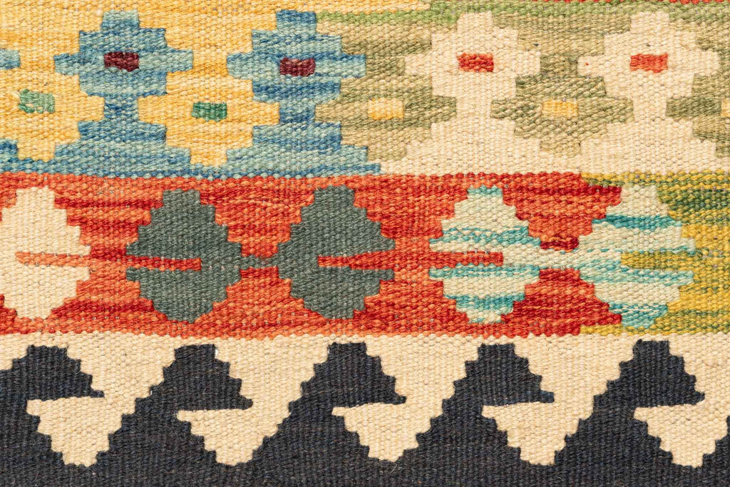 Afghanischer Kelim – 243 × 172 cm – handgewebt aus Schurwolle