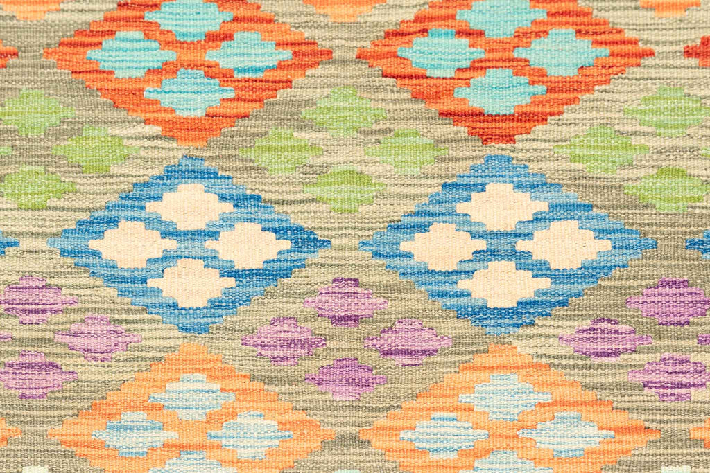 Afghanischer Kelim – 295 × 192 cm – handgewebt aus Schurwolle