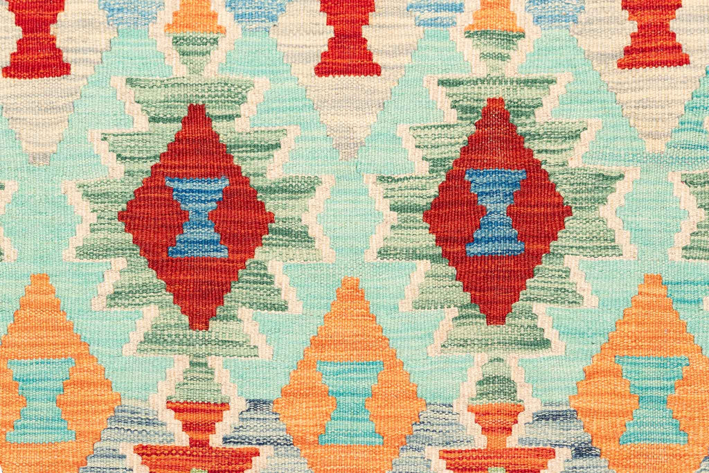 Afghanischer Kelim – 304 × 198 cm – handgewebt aus Schurwolle