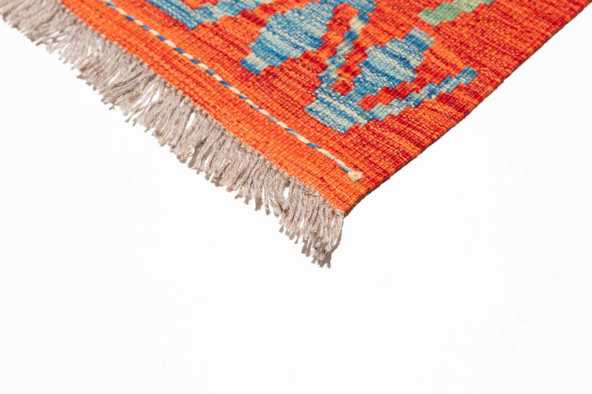 Afghanischer Kelim – 299 × 196 cm – handgewebt aus Schurwolle